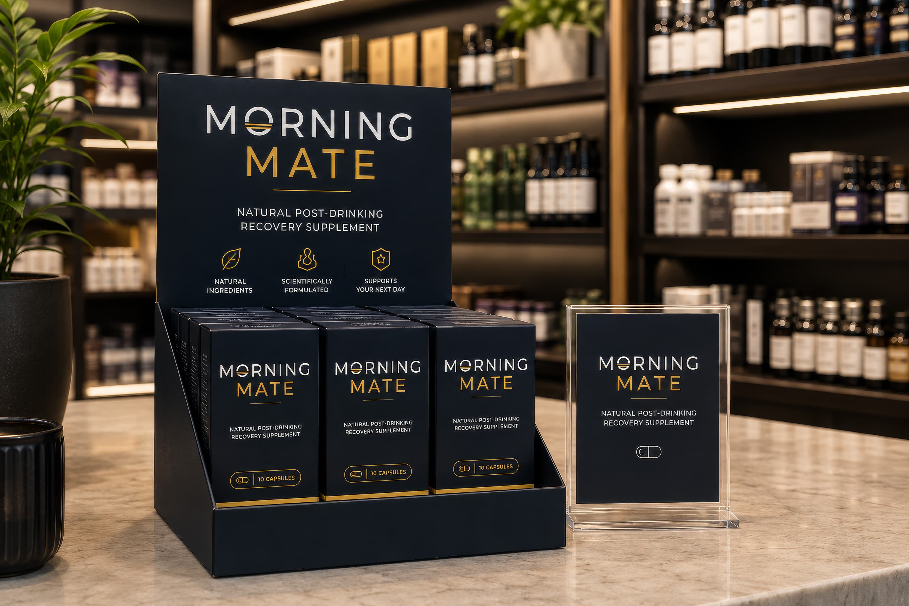 Morning Mate gepresenteerd in een hoogwaardige horecasetting
